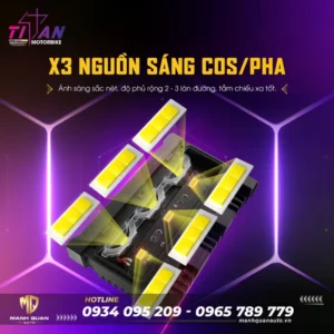 Đèn Trợ Sáng Titan M30 Ultra V2 Đèn trợ sáng Titan M30 Ultra V2
