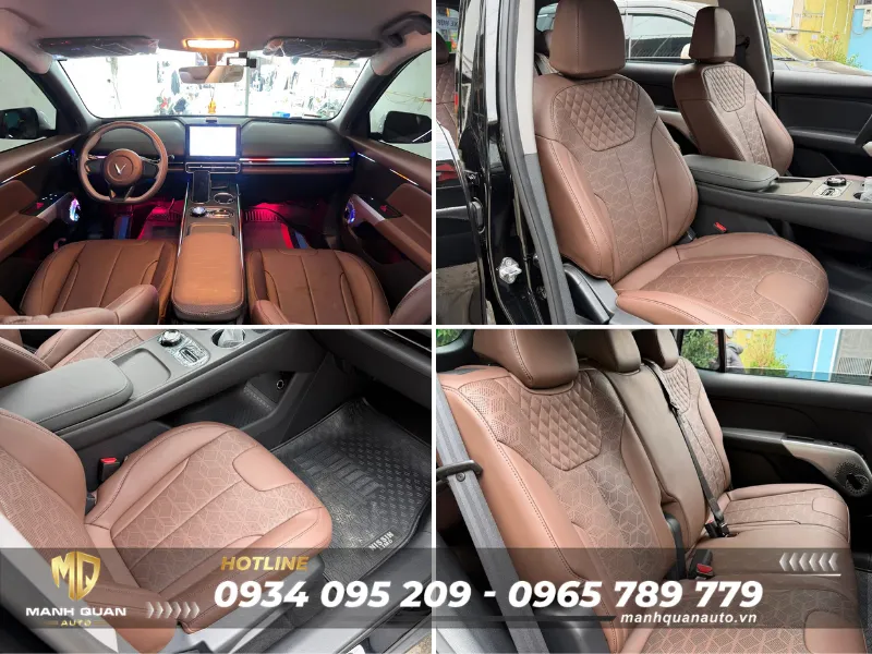 Bọc Ghế Da VinFast Limo Green Bọc ghế da Limo Green
