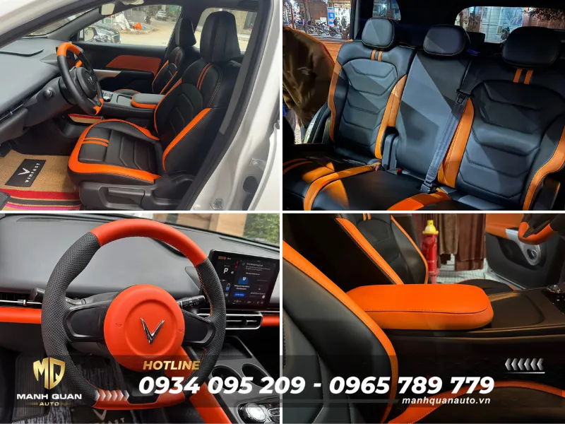 Bọc Ghế Da VinFast Limo Green Bọc ghế da Limo Green