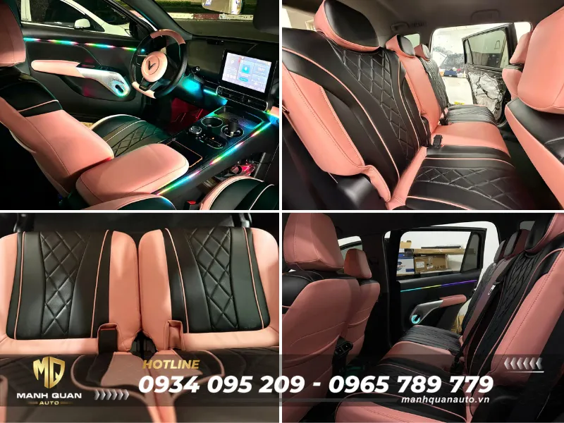 Bọc Ghế Da VinFast Limo Green Bọc ghế da Limo Green