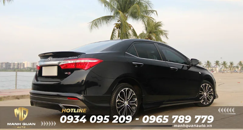 Body kit Toyota Altis 2014-2016 Mẫu Ativus