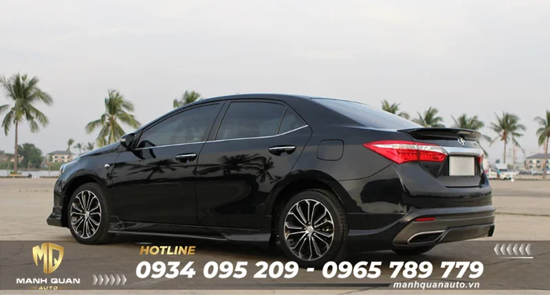 Body kit Toyota Altis 2014-2016 Mẫu Ativus