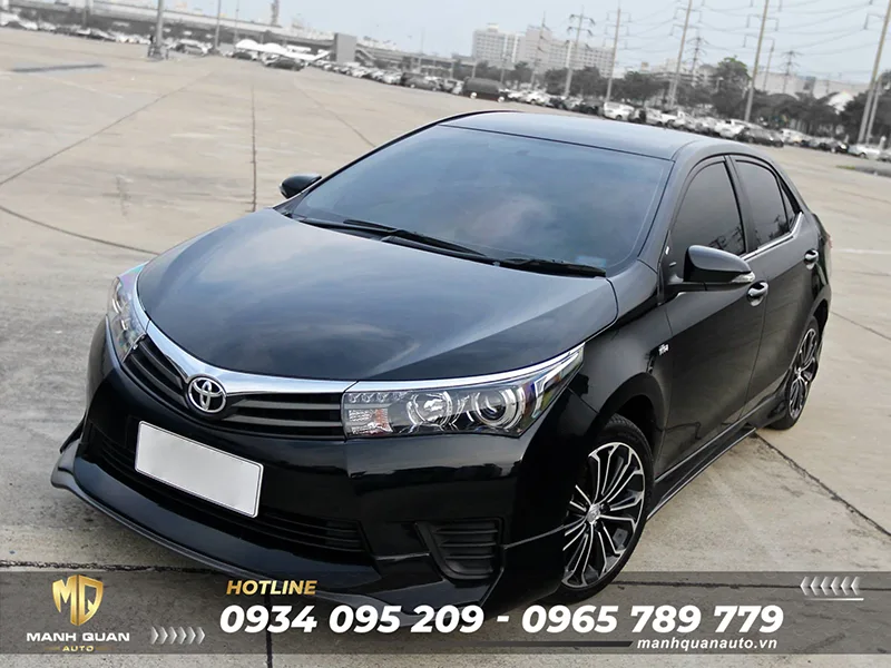 Body kit Toyota Altis 2014-2016 Mẫu Ativus