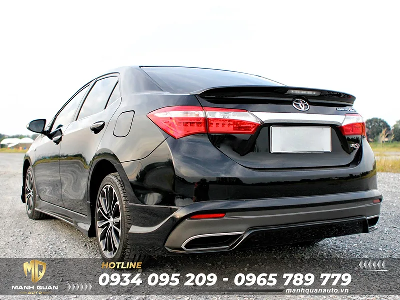 Body kit Toyota Altis 2014-2016 Mẫu Ativus