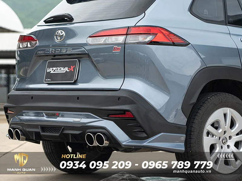 Body Kit Toyota Corolla Cross 2024 Mẫu Vazooma X