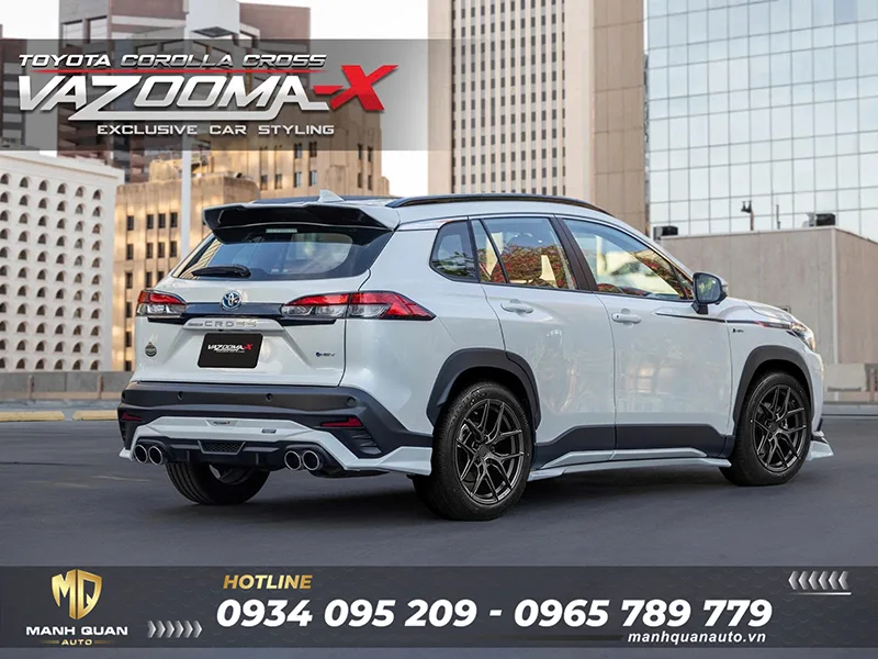 Body Kit Toyota Corolla Cross 2024 Mẫu Vazooma X