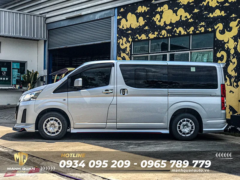 Body Kit Toyota Hiace 2019 Mẫu Amotriz V1