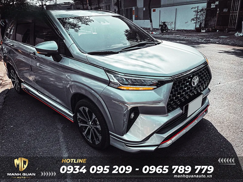 Body Kit Toyota Veloz Mẫu Rider M