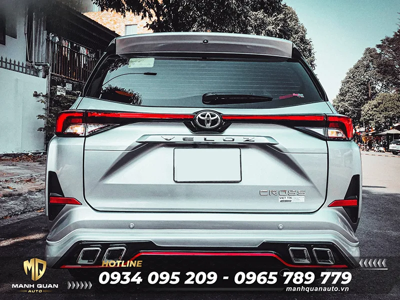 Body Kit Toyota Veloz Mẫu Rider M