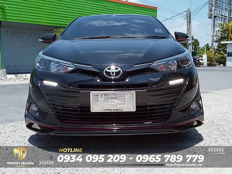 Body Kit Toyota Vios 2019 Mẫu Rider M