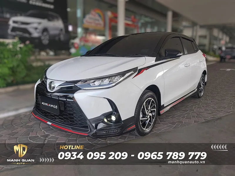 Body Kit Toyota Vios 2020 Mẫu Drive 68