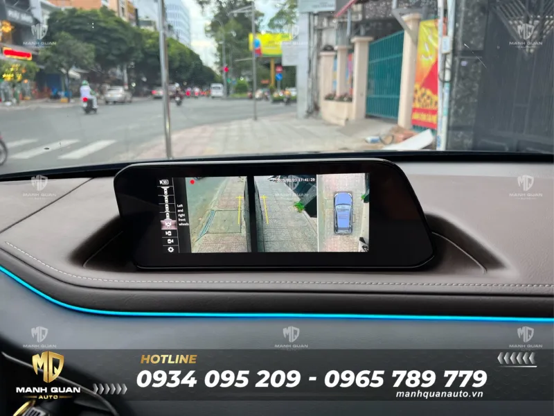 Camera 360 Độ Mazda 3/ CX30 Camera 360 cho Mazda 3/ CX30 tích hợp màn zin