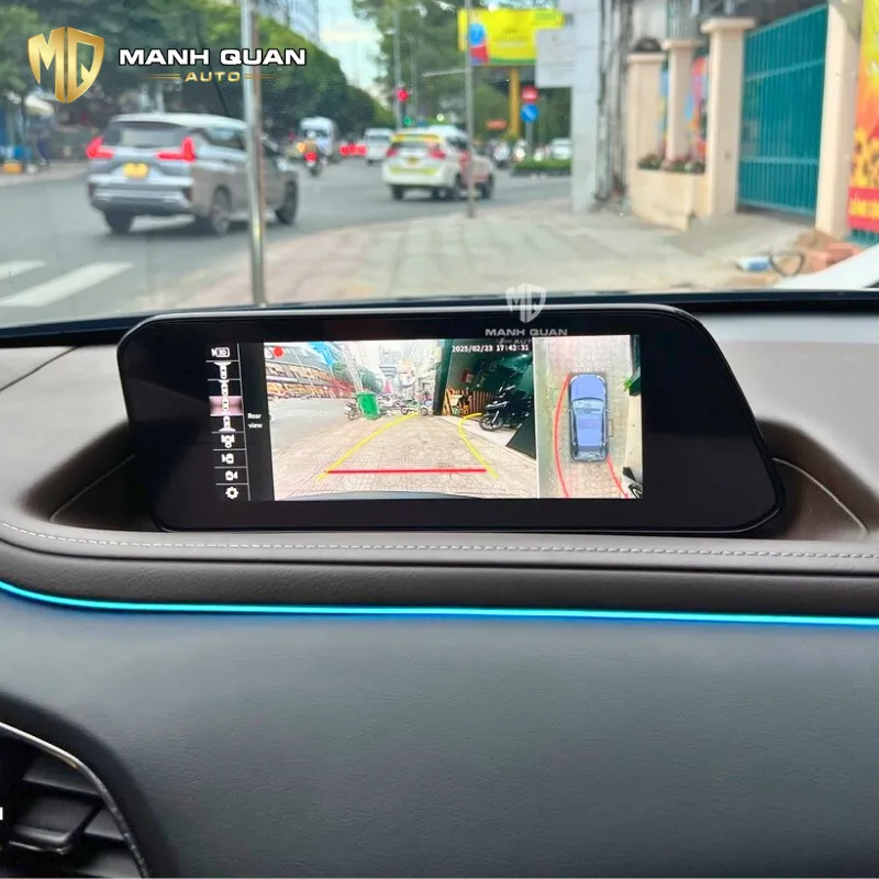 Camera 360 Độ Mazda 3/ CX30 Camera 360 cho Mazda 3/ CX30 tích hợp màn zin