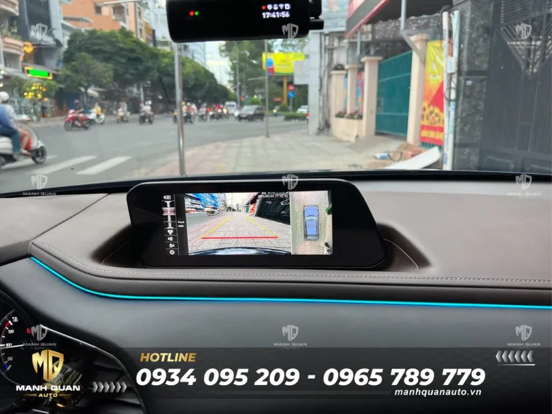 Camera 360 Độ Mazda 3/ CX30 Camera 360 cho Mazda 3/ CX30 tích hợp màn zin