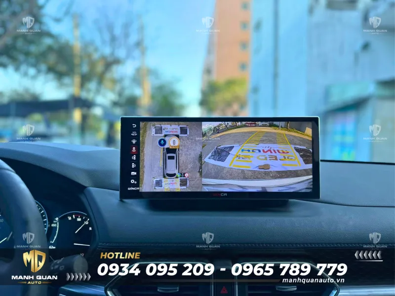 Màn hình Winca Mazda S300+ Pro QLED 2K 12.3 inch 360
