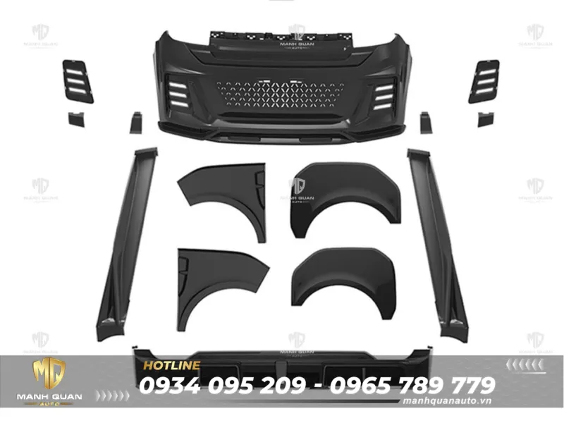 Body kit Wuling Mini EV mẫu GB