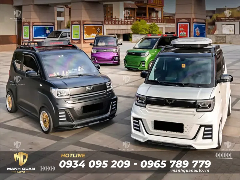 Body kit Wuling Mini EV mẫu GB