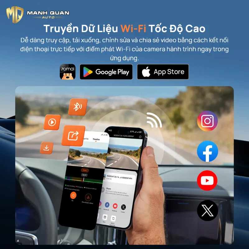 Camera Hành Trình 70mai T400 Camera hành trình 70mai T400