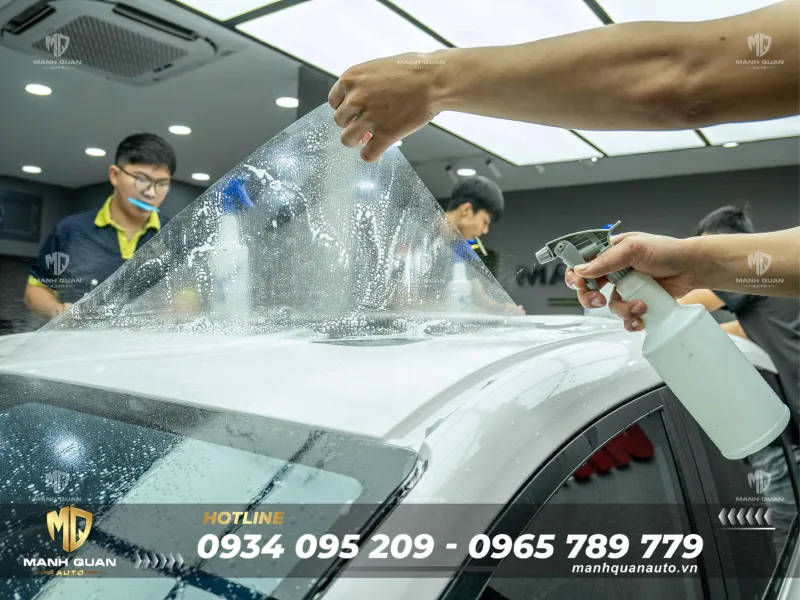 Dán PPF Cho Hyundai Custin Dán PPF cho Hyundai Custin