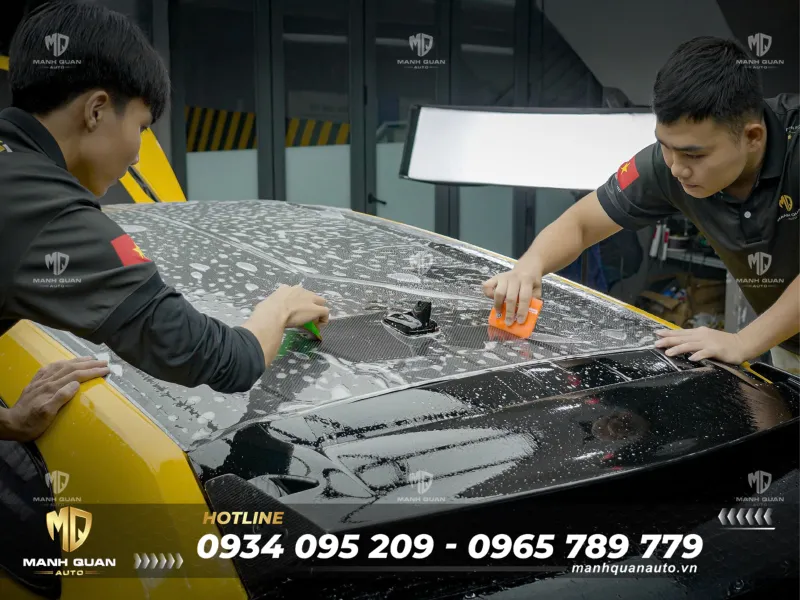 Dán PPF Cho Lamborghini Urus Dán PPF cho Lamborghini Urus