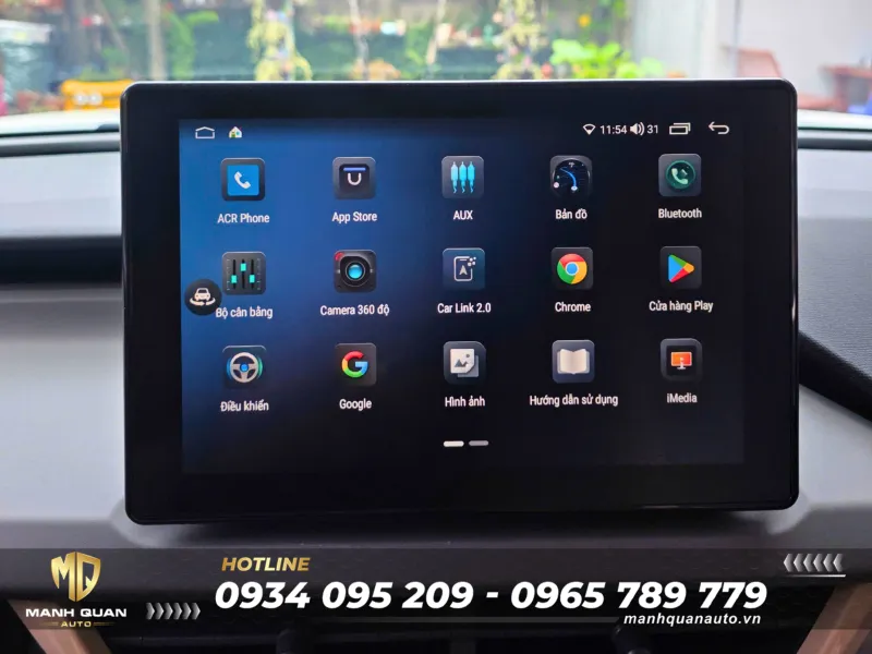 SID Winca Cho Vinfast VF3 Bộ chuyển đổi SID Winca cho VF3