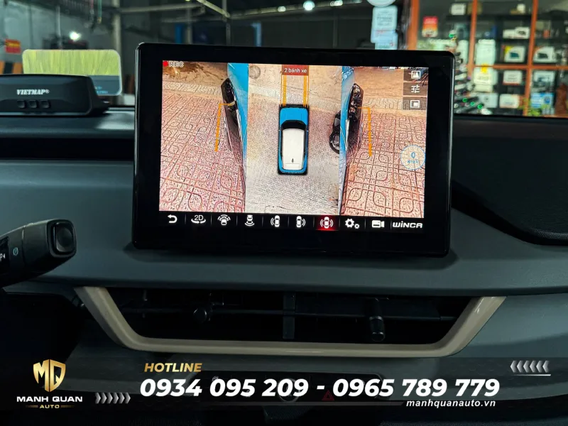 SID Winca Cho Vinfast VF3 Bộ chuyển đổi SID Winca cho VF3