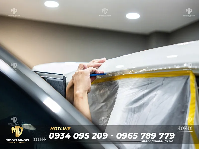 Dán PPF Cho Toyota Land Cruiser LC300 Dán PPF cho Land Cruiser LC300