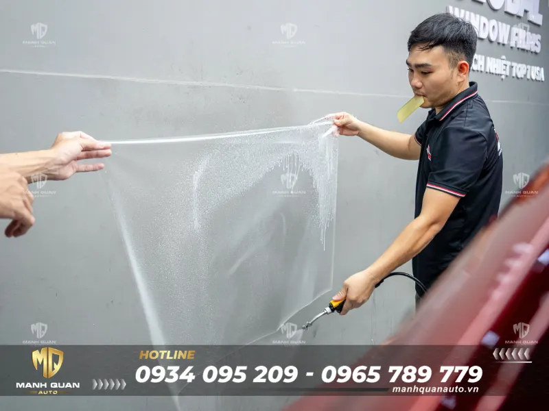 Dán PPF Mercedes EQS 580 Mercedes EQS 580 dán PPF