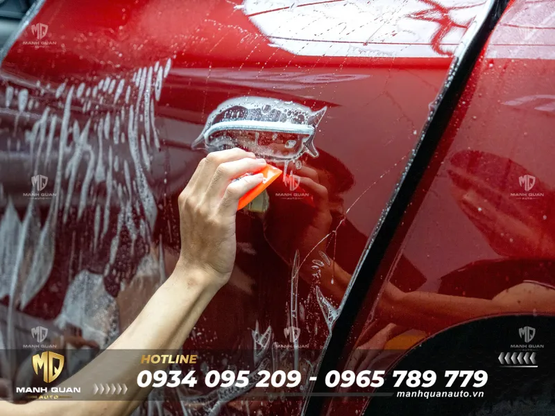 Dán PPF Mercedes EQS 580 Mercedes EQS 580 dán PPF