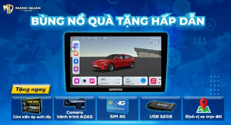 Màn Hình Zestech EX ADAS Màn hình Zestech EX ADAS