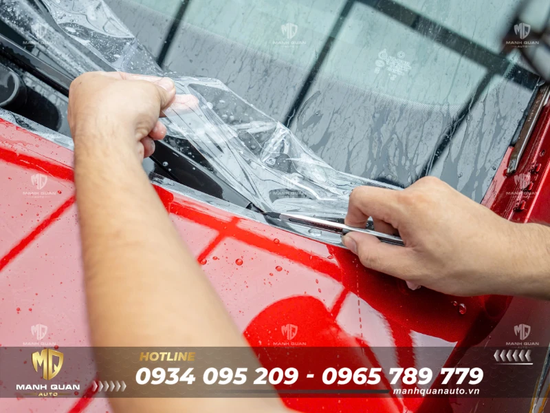 Dán PPF Mercedes EQS 580 Mercedes EQS 580 dán PPF