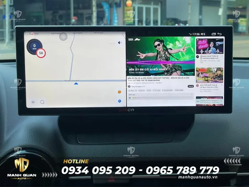 Màn hình Winca Mazda S400+ QLED 2K 12.3 inch