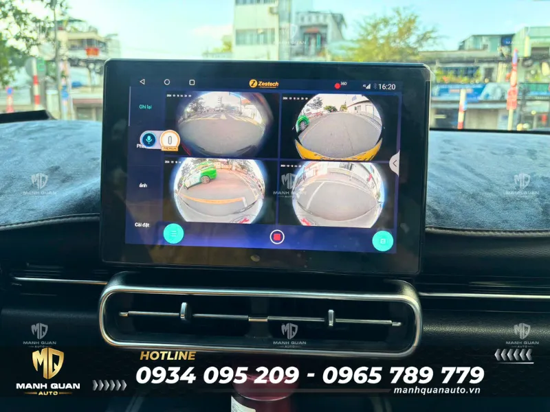 MHU android Zestech Limo Green 360