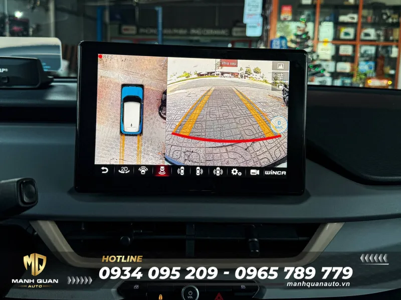 SID Winca Cho Vinfast VF3 Bộ chuyển đổi SID Winca cho VF3