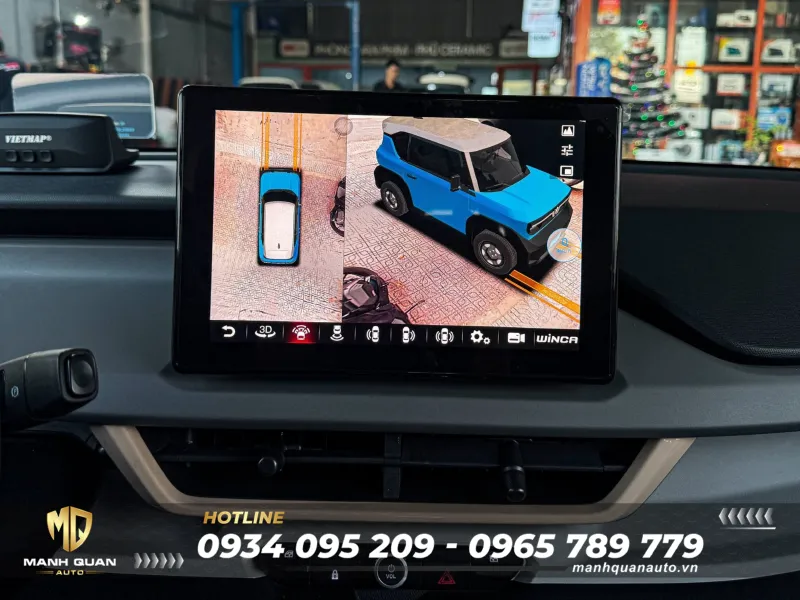 SID Winca Cho Vinfast VF3 Bộ chuyển đổi SID Winca cho VF3