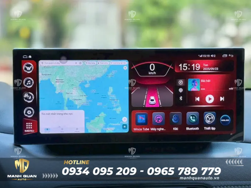 Màn hình Winca Mazda S400+ QLED 2K 12.3 inch