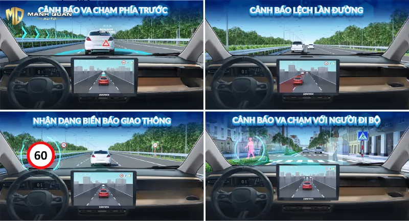 Màn Hình Zestech EX ADAS Màn hình Zestech EX ADAS