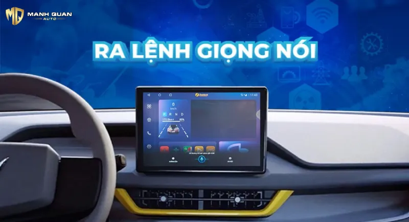 Màn Hình Zestech ZT3 Cho VF3 Màn hình Zestech ZT3 cho VF3