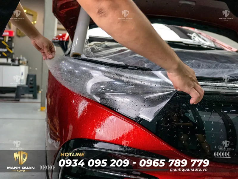 Dán PPF Mercedes EQS 580 Mercedes EQS 580 dán PPF