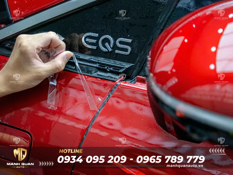 Dán PPF Mercedes EQS 580 Mercedes EQS 580 dán PPF