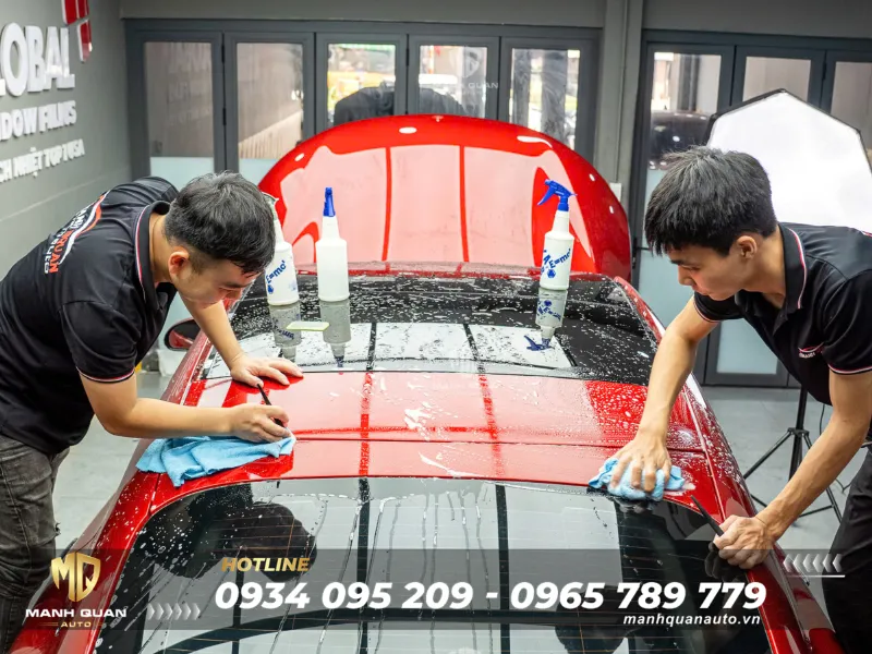 Dán PPF Mercedes EQS 580 Mercedes EQS 580 dán PPF