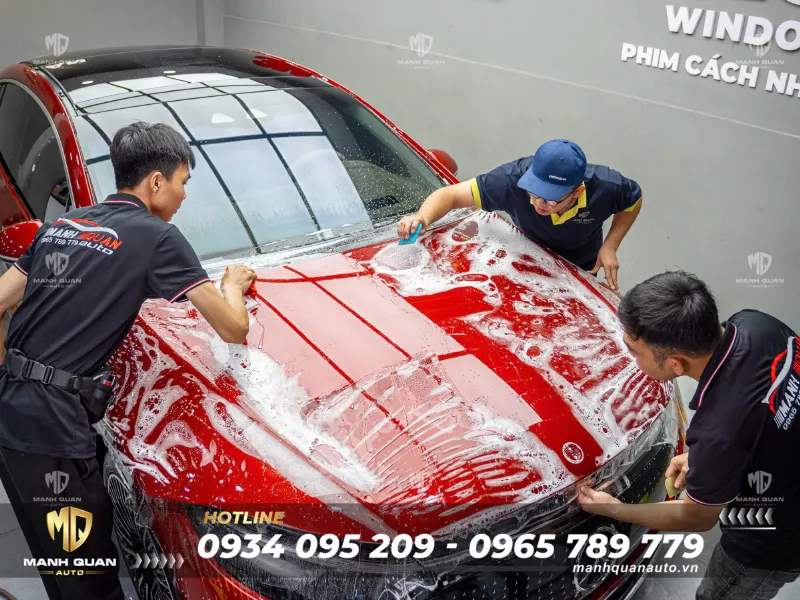 Dán PPF Mercedes EQS 580 Mercedes EQS 580 dán PPF