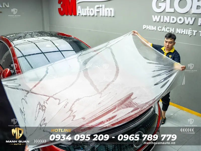 Dán PPF Mercedes EQS 580 Mercedes EQS 580 dán PPF