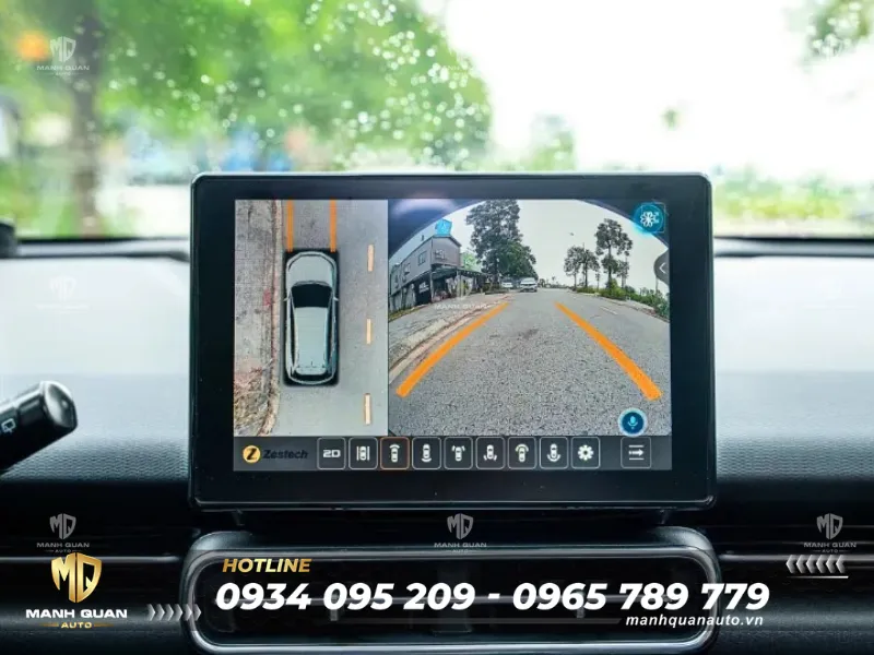 MHU android Zestech Limo Green 360