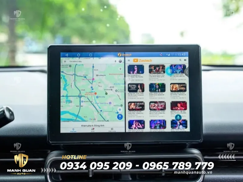 MHU android Zestech Limo Green