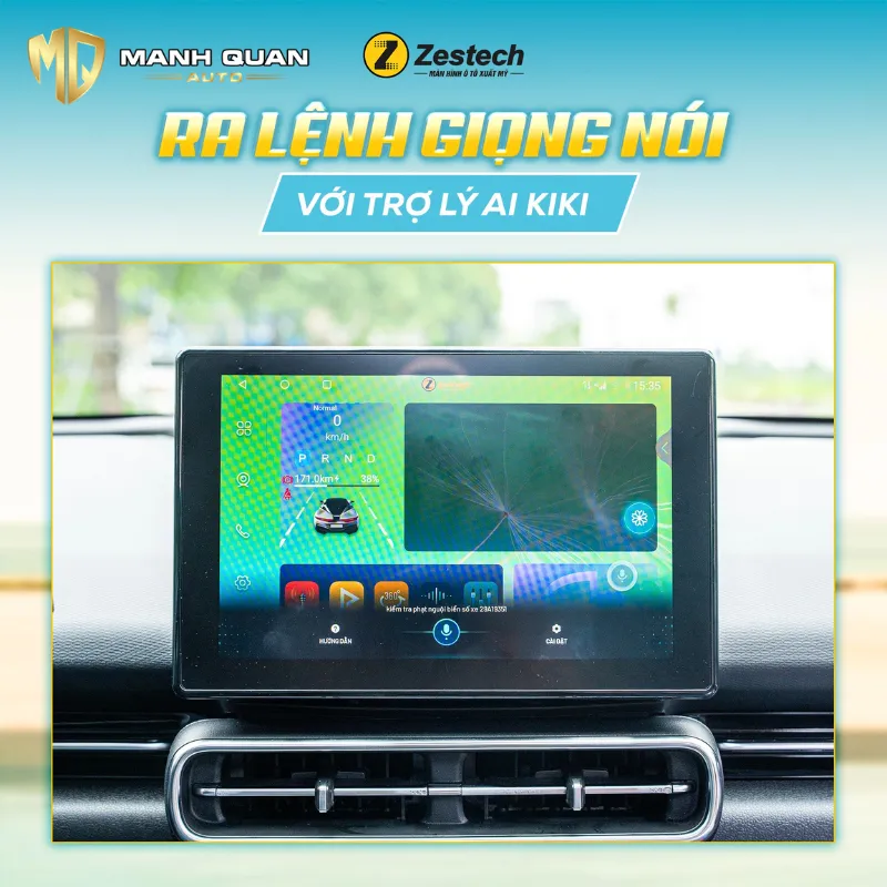 MHU android Zestech Limo Green