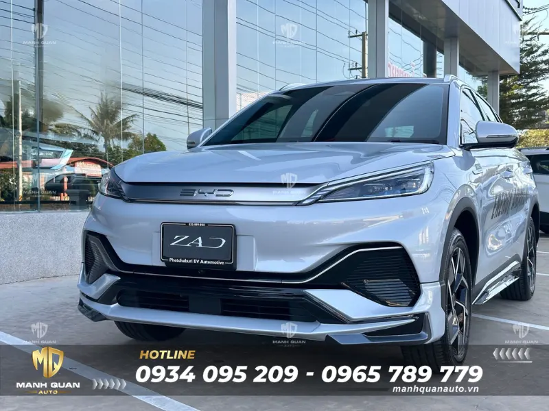 Bodykit BYD Atto 3 2023 mẫu Zad Ốp cản trước mang lại một diện mạo đầm chắc, uy lực và đậm chất thể thao