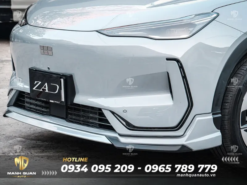 Bodykit Geely EX5 2026 mẫu Zad Ốp cản trước Bodykit Geely EX5 2026 mẫu Zad