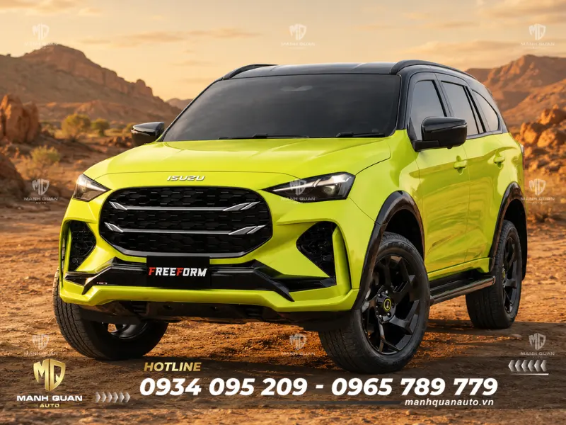Bodykit Isuzu MU-X 2022 mẫu Special X Bodykit ISUZU MU-X 2022 Mẫu Special X