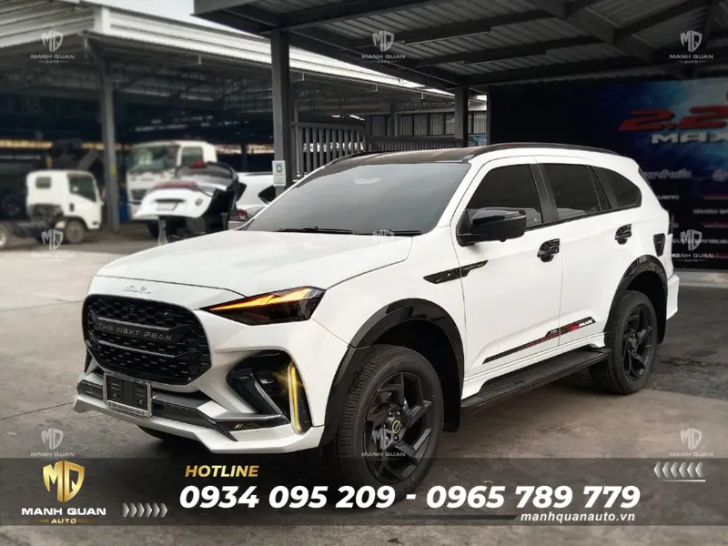 Bodykit Isuzu MU-X 2024 mẫu Apex Bodykit Isuzu MU-X 2024 mẫu Apex